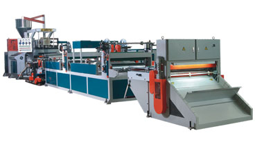 PP、PE Sheet Extruder (Can configure single / double colour printing system)